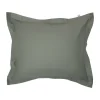 Taie d'oreiller Satina, Vert, 50x60 cmn