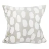 Taie Dots 48x48 cm, Beige-blanc