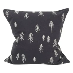 Taie Tall 48x48 cm, Bleu anthracite