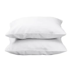 Taies d’oreiller Juniper 50x90 cm lot de 2, Stone Grey