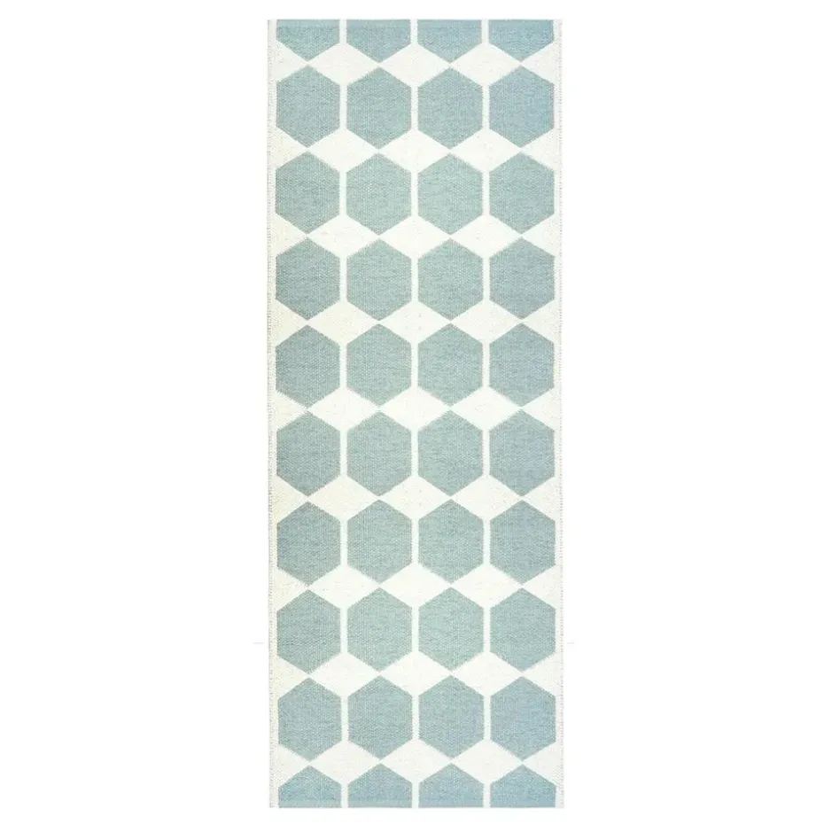 Tapis Anna bleu, 70x200 cm