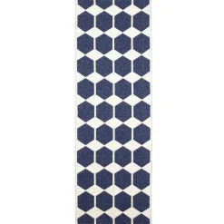Tapis Anna bleu, 70x100 cm