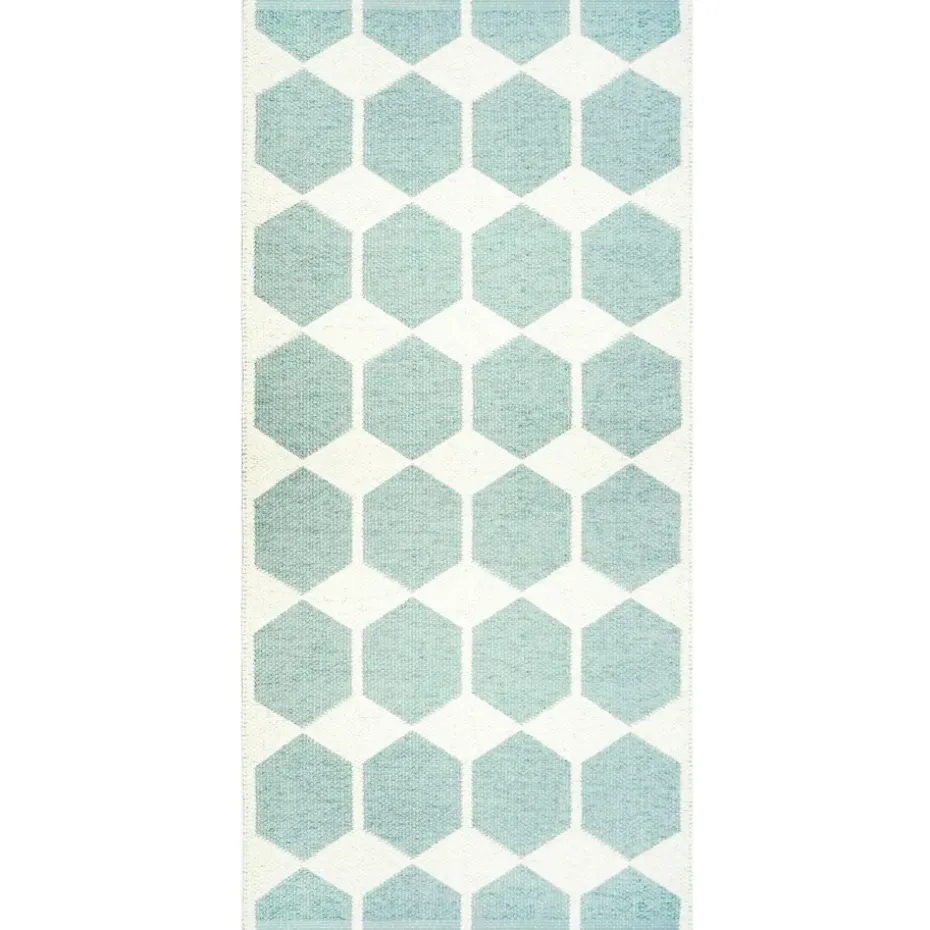 Tapis Anna bleu, 70x100 cm
