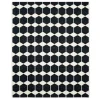 Tapis Anna noir grand, 150x200 cm
