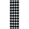 Tapis Anna noir, 70x140 cm