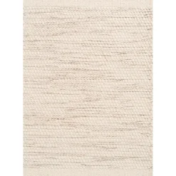 Tapis Asko 70x140cm, Blanc cassé