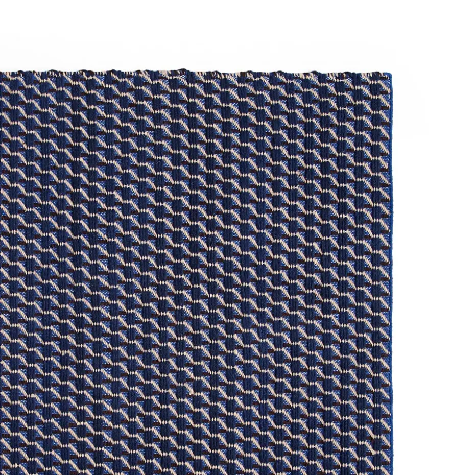 Tapis Channel, Bleu-blanc 60x200 cm