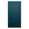 Tapis Cotton 60x90cm, Petroleum (bleu pétrole)