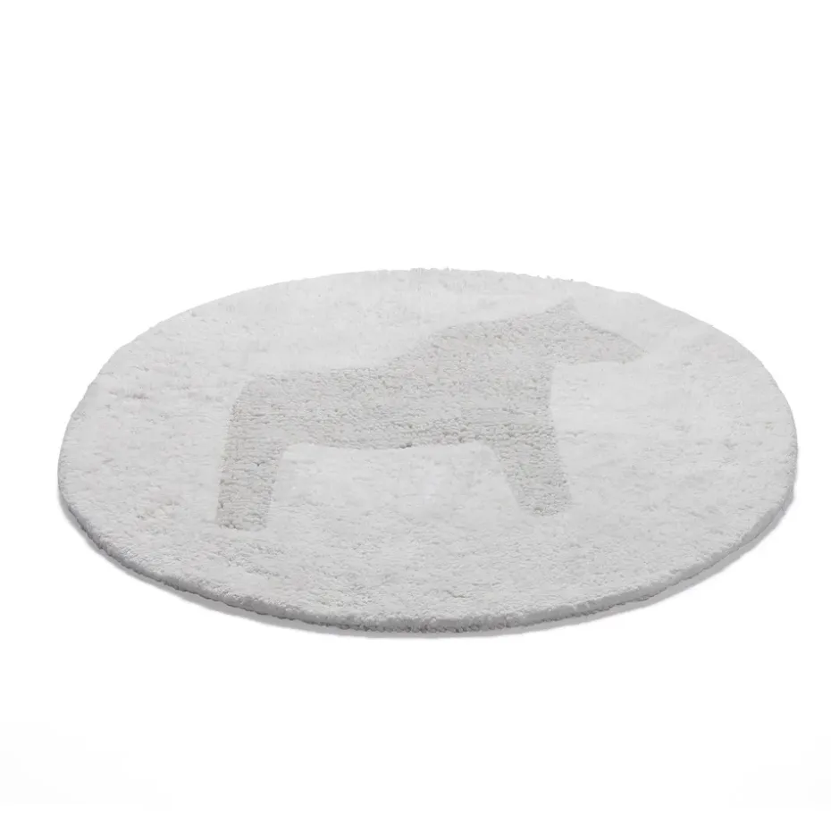 Tapis Dala Ø55 cm, blanc