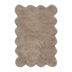 Tapis de bain Clam 60x90 cm, Beige