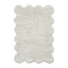 Tapis de bain Clam 60x90 cm, Blanc