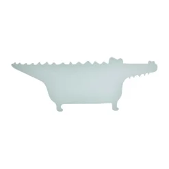 Tapis de bain Crocodile Gustav, Menthe pâle