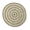 Tapis de bain HK Living Ø120 cm, Cream