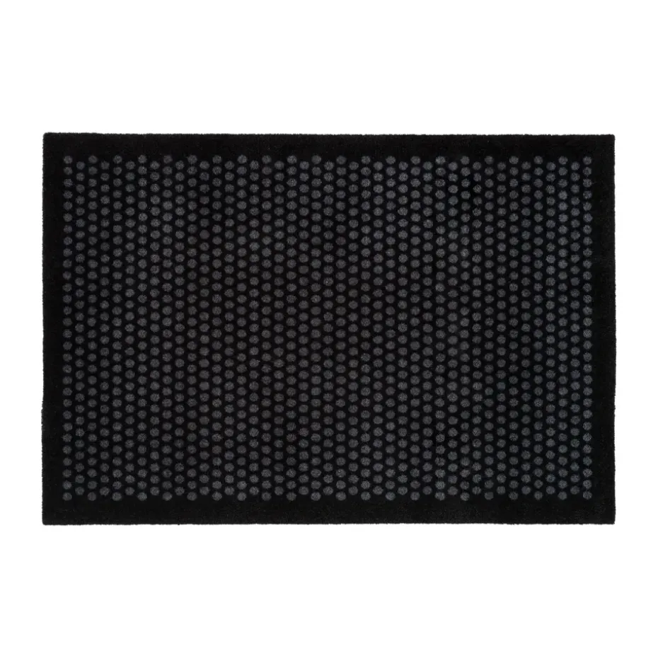 Tapis de couloir Dots, Black, 90x130 cm
