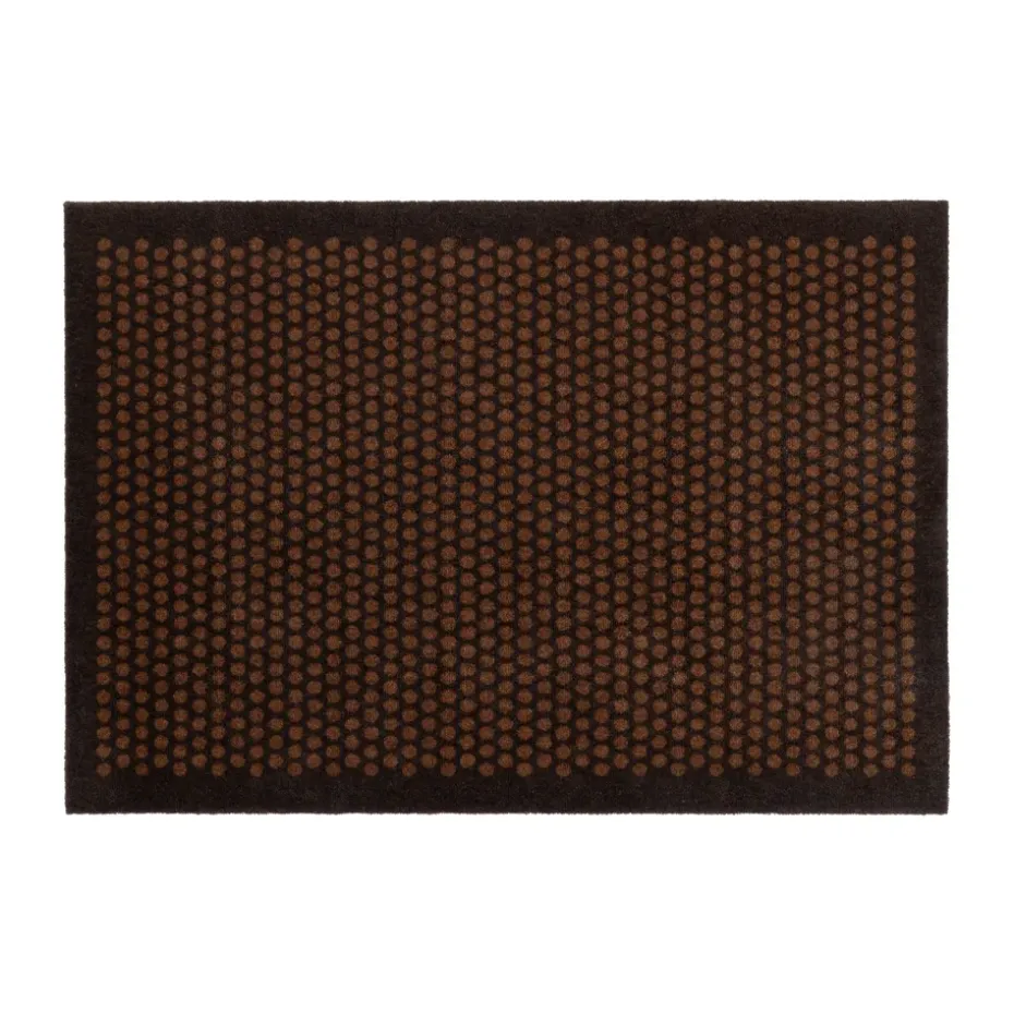 Tapis de couloir Dots, Cognac-brown, 90x130 cm