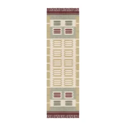 Tapis de couloir Röllakan Hilma, Primrose, 75x240 cm