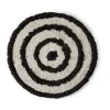 Tapis de de bain HK Living Ø80 cm, Monochrome