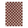 Tapis de jeu Checker 170x240 cm, Rust