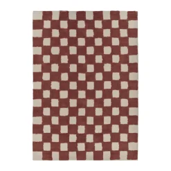 Tapis de jeu Checker 170x240 cm, Rust