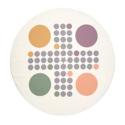 Tapis de jeu Kid's Base Ø110 cm, Blanc