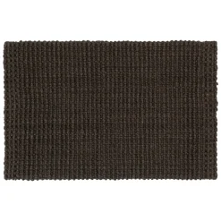 Tapis de porte Jute coffee, 60x90 cm