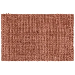 Tapis de porte Jute old rose, 60x90 cm