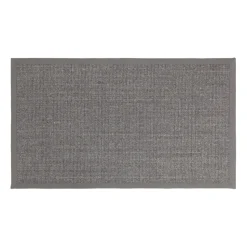 Tapis de porte Sisal gris, 70x120 cm