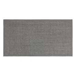 Tapis de porte Sisal gris, 80x150 cm