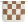 Tapis de salle de bain Check 50x90 cm, Cappuccino