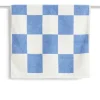Tapis de salle de bain Check 50x90 cm, Sky blue