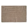 Tapis de salle de bain Field 60x90 cm, Simplement taupe