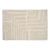 Tapis de salle de bain Field 60x90 cm, Blanc