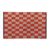 Tapis de salle de bain rétro 50x80 cm, Dark orange