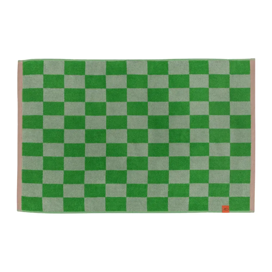 Tapis de salle de bain rétro 50x80 cm, Vert Classique