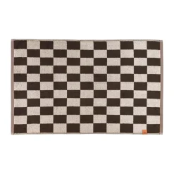 Tapis de salle de bain rétro 50x80 cm, Chocolat