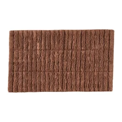 Tapis de salle de bain Tiles, Terracotta