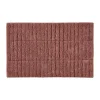Tapis de salle de bain Tiles, Rouge pêche