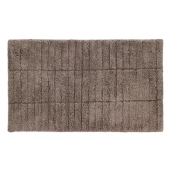 Tapis de salle de bain Tiles 50x80 cm, Taupe