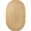 Tapis en jute Eternal Oval Large, Natural