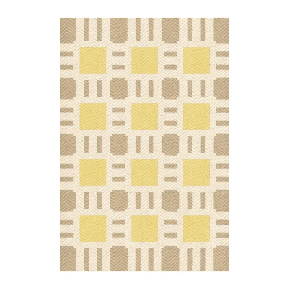 Tapis en jute Evelina Kroon 180x270 cm, Sunny side up