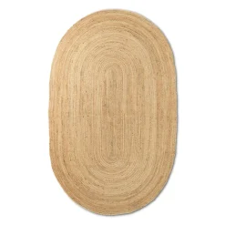 Tapis en jute oval Eternal small, Natural
