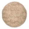 Tapis en laine Cloudy Ø160 cm, Beige