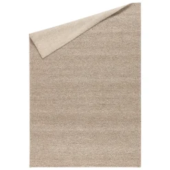 Tapis en laine Flock beige, 200x300 cm
