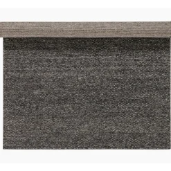 Tapis en laine Flock gris foncé, 200x300 cm