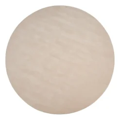Tapis en laine Halo Cloud rond, Beige, Ø250 cm