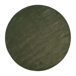 Tapis en laine Halo Cloud rond, Moss, Ø300 cm