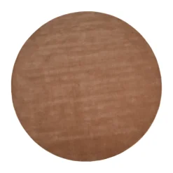 Tapis en laine Halo Cloud rond, Amber, Ø300 cm