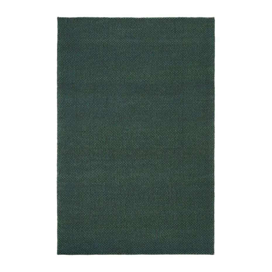 Tapis en laine Hill blu/vert, 170x240 cm