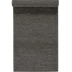 Tapis en laine Lea gris nature, 80 x 240cm