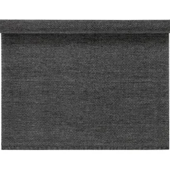 Tapis en laine Lea noir, 200 x 300cm